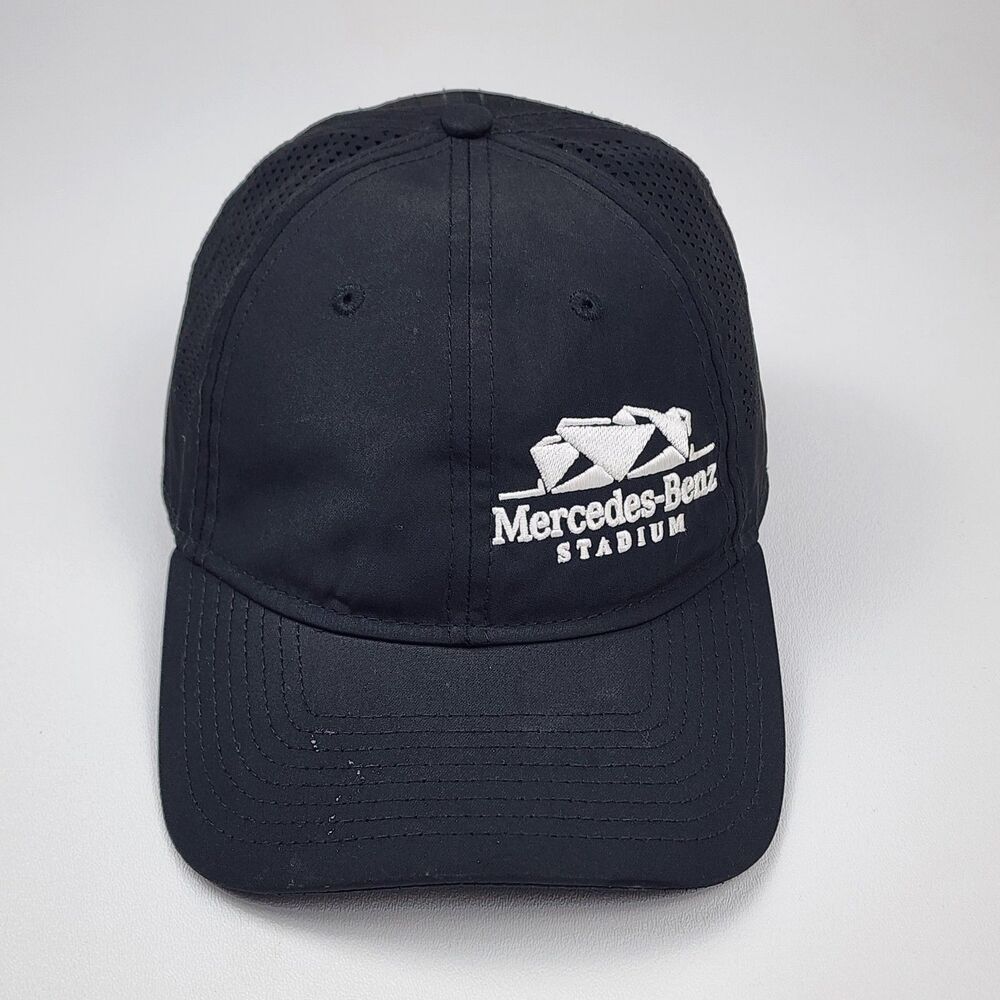 Mercedes-Benz Stadium New Era 9FORTY Adjustable Hat Black Atlanta Falcons Cap